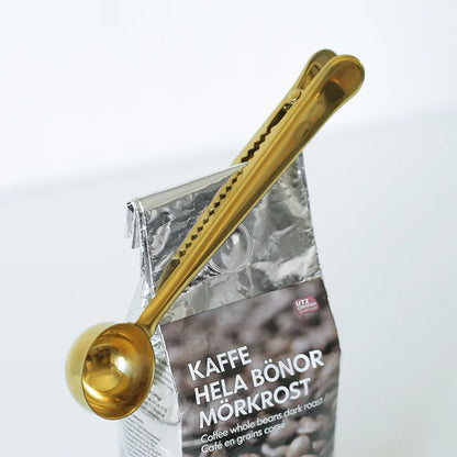 Kit 3 Clips de Vedação Aço Inoxidável com Colher