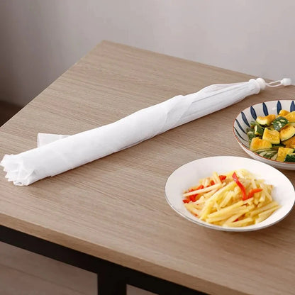 Tenda protetora de alimentos dobrável